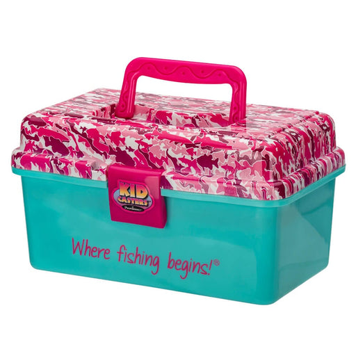 Anything Possible Fishing Tackle Box ANYTHING POSSIBLE PROFISHIENCY YOUTH PLAY BOX Pink