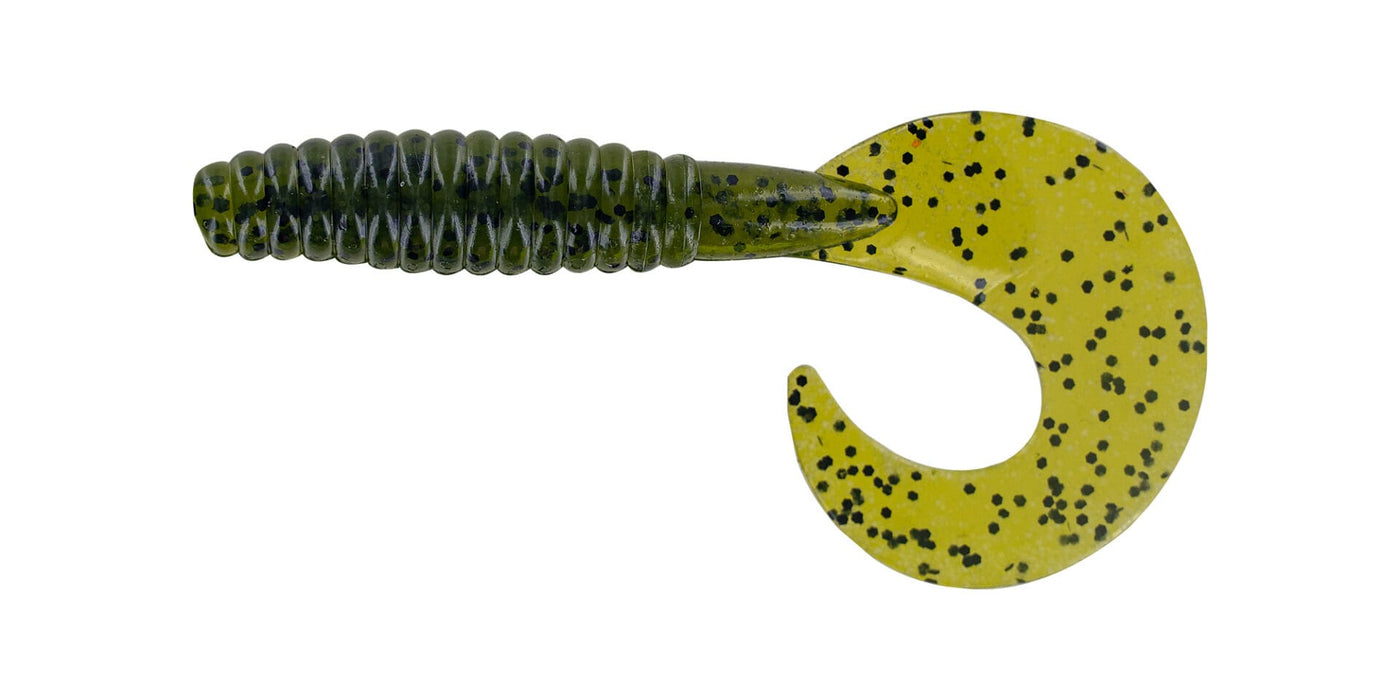 Big Bite Baits Soft Bait WATERMELON SEED "FAT GRUB 3" (10 pack)