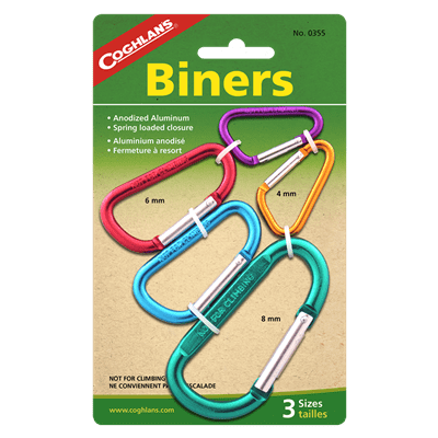 Coghlan's Camping Tools COGHLAN MULTI-PAK BINERS-5PAK
