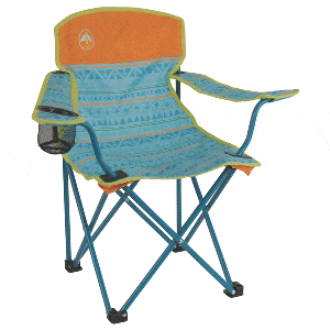 Coleman Foldable Chair Kids Quad Chair - Teal