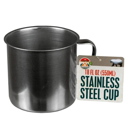 Kole Imports Camping Accessories 550 ML Stainless Steel Cup