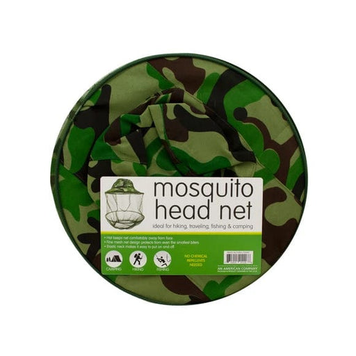 Kole Imports Camping Accessories Mosquito Head Net Hat