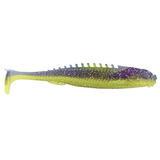 Northland Tackle Soft Bait PURPLE GILL EYE-CANDY PADDLE SHAD 3.5"