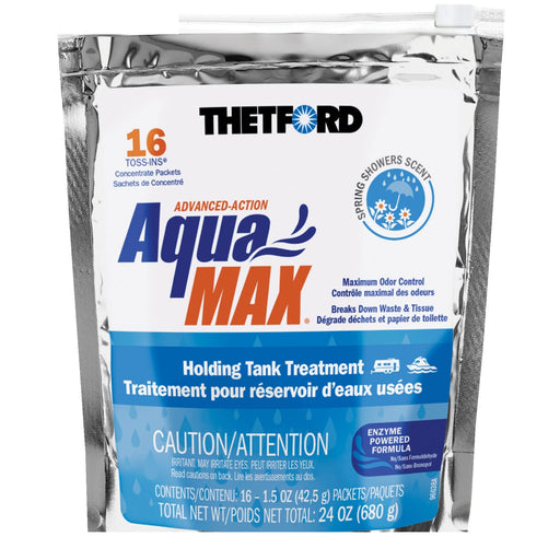 Thetford Toilet Chemicals & Cleaning AQUAMAX SPRING 16CT TOSS-INS