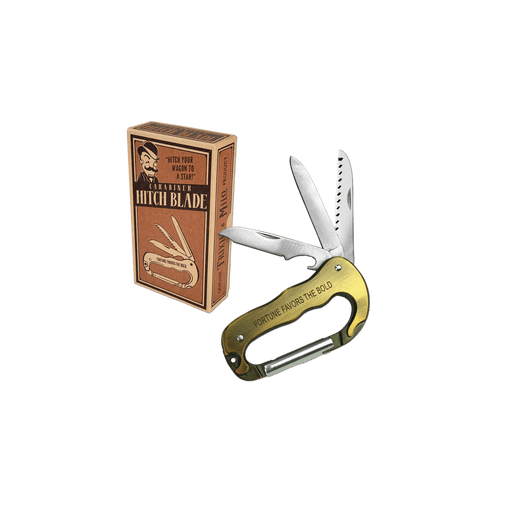 Trixie & Milo Camping Accessories "Hitch Blade" Carabiner Multi-Tool