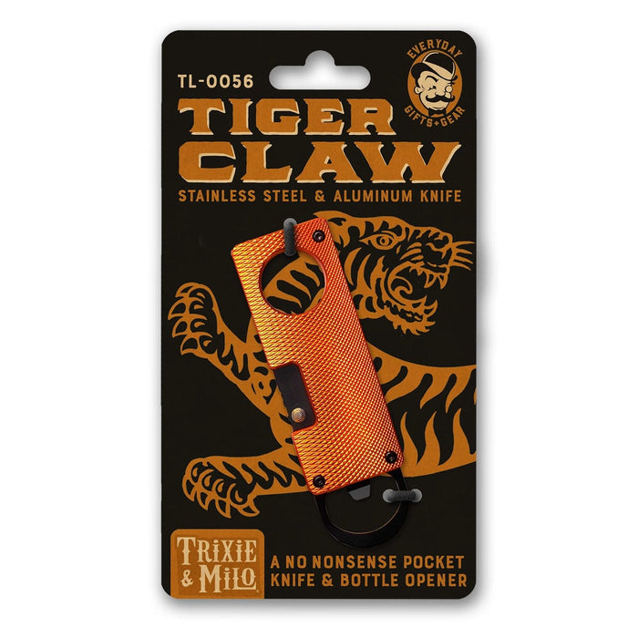 Trixie & Milo Camping Accessories Tiger Claw Pocket Knife, Box Cutter