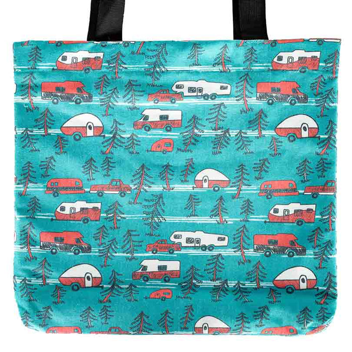 Wilcor Bags TOTE BAG RV SKETCH PATTERN