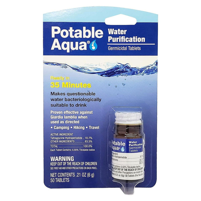 Wilcor Camping Tools DRINK WATER TABLETS