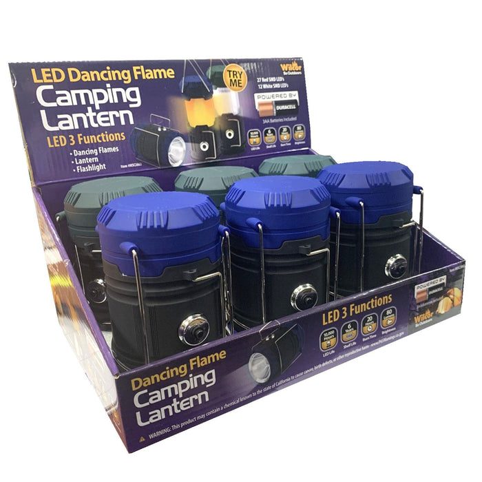Wilcor Lanterns POPUP FLAME LANTERN/SPOT LIGHT