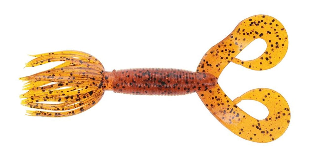 Yamamoto Soft Bait FIRE CRAW YAM 4" DOUBLE TAIL HULA GRUB (10 pack)