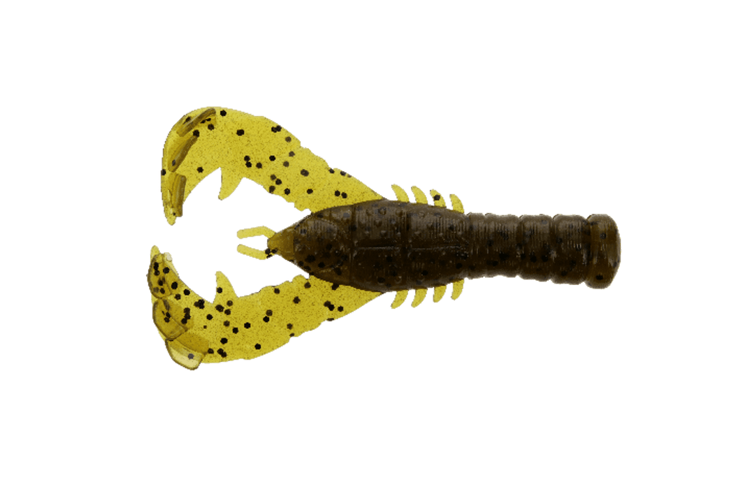 Yamamoto Soft Bait GREEN PUMPKIN/BLACK FLAKE YAMA CRAW 3" (8Pack)