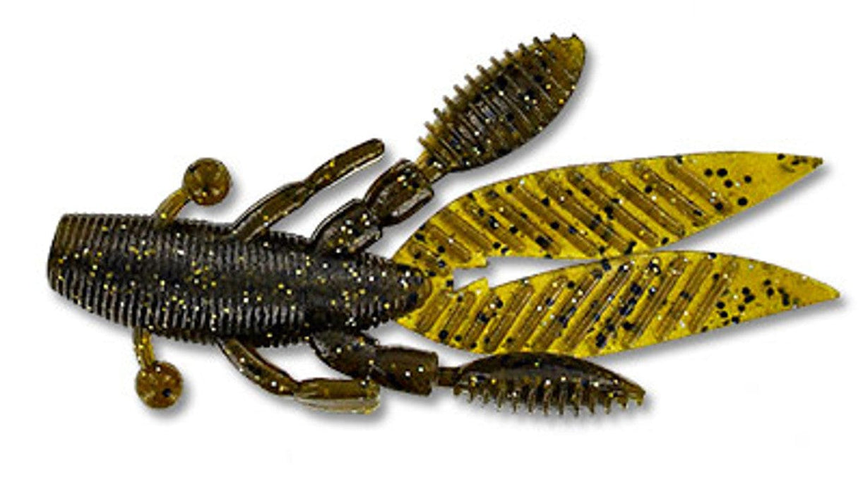 Yamamoto Soft Bait GREEN PUMPKIN MAGIC YAM 3.75" FLAPPIN' HOG