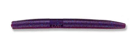 Yamamoto Soft Bait PURPLE PEARL /W SMALL BLUE FLAKE 4'' YAMASENKO (10 pack)