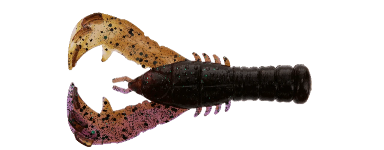 Yamamoto Soft Bait WATERMELON/BLACK & RED YAMA CRAW 3" (8Pack)