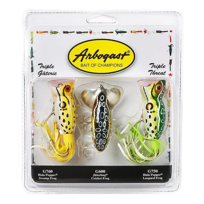 Arbogast Jigs & Lures ARBOGAST TRIPLE THREAT PACK PK3ARB3