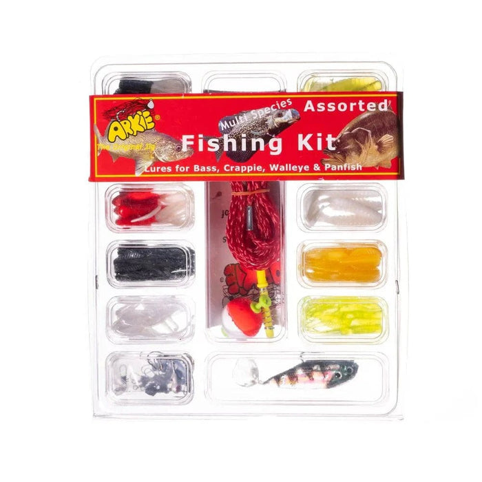 Arkie Lures Bait ASSORTED FISHING KIT 112PCS