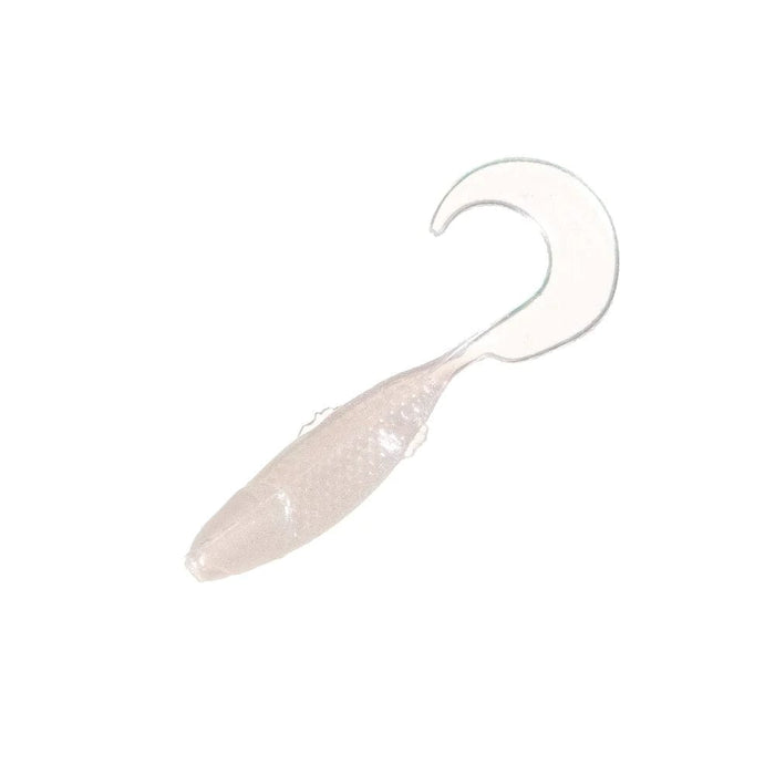 Arkie Lures Soft Bait Pearl PRO-MODEL CURL TAIL MINNOWS 2.5inch