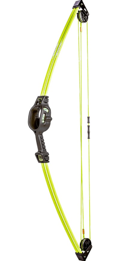 Bear Archery Compound Bow - Youth Flo Gree SPARK Compound Bow - Youth