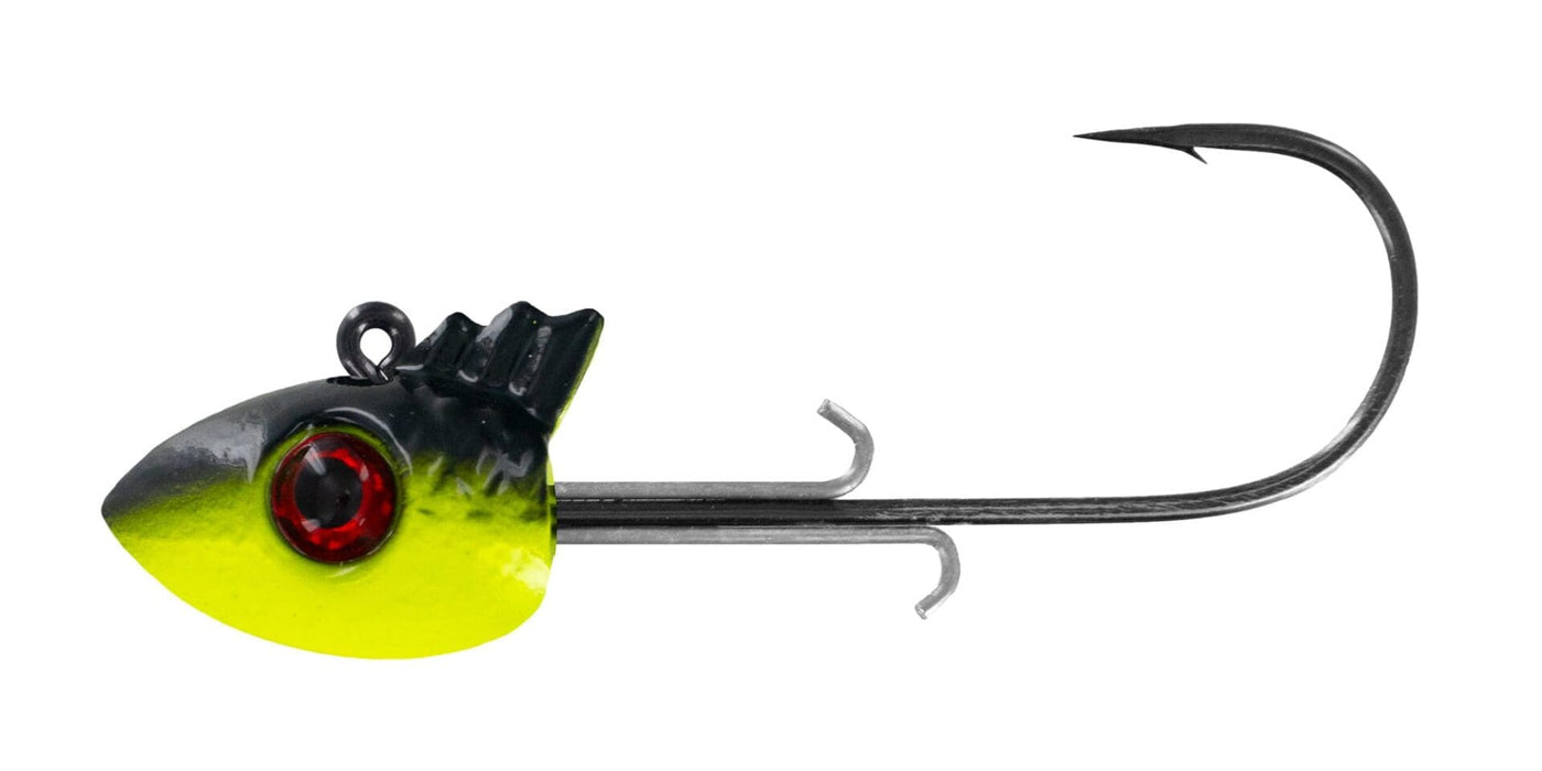 Big Bite Baits Jigs & Lures BLACK/CHARTREUSE / 1 oz TRU-X WALLY JIG