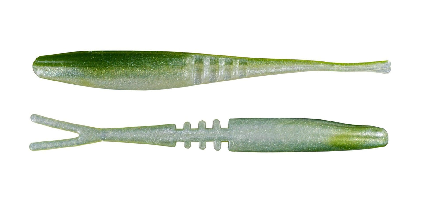 Big Bite Baits Soft Bait BABY BASS 3.75" JOINTED JERK MINNOW (10 PACK)