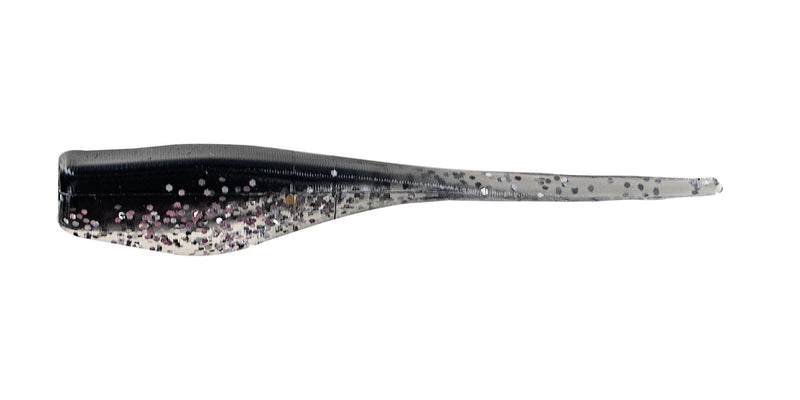 Big Bite Baits Soft Bait BLACK FLASH CRAPPIE MINNR 2" (10 pack)