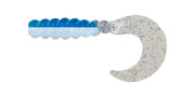 Big Bite Baits Soft Bait BLUE SILVER FAT GRUB 2"