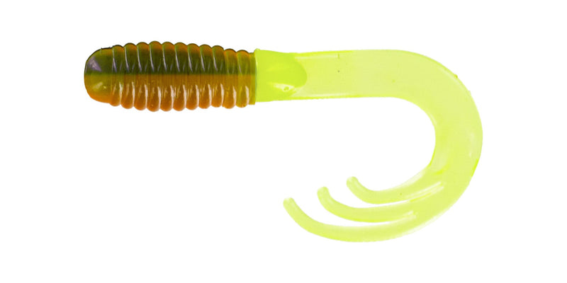 Big Bite Baits Soft Bait CRAWDAD TRIPLE TIP GRUB 2" (10 pack)