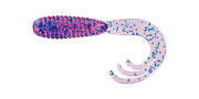 Big Bite Baits Soft Bait ELECTRIC BLUE TRIPLE TIP GRUB 2" (10 pack)