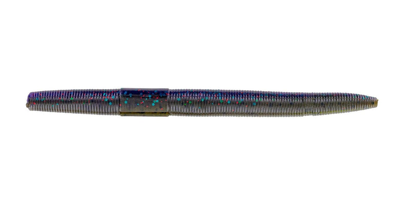 Big Bite Baits Soft Bait GREEN PUMPKIN/ JUNEBUG TRICK STICK 5" (8 PK)