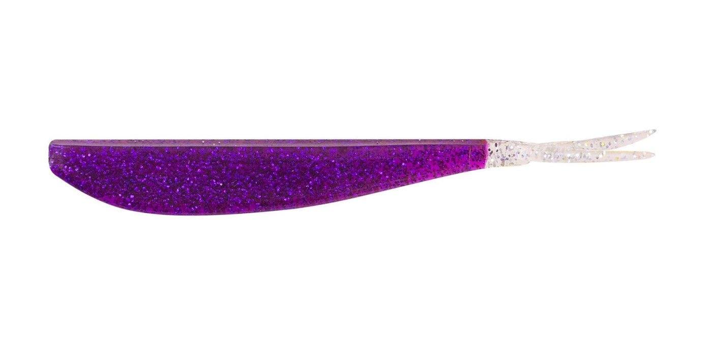 Big Bite Baits Soft Bait PURPLE HAZE 4" SLIM MINNOW (10 pack)