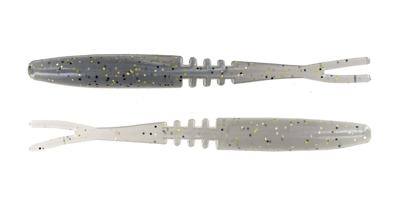 Big Bite Baits Soft Bait SMOKY GOLD 3.75" JOINTED JERK MINNOW (10 PACK)