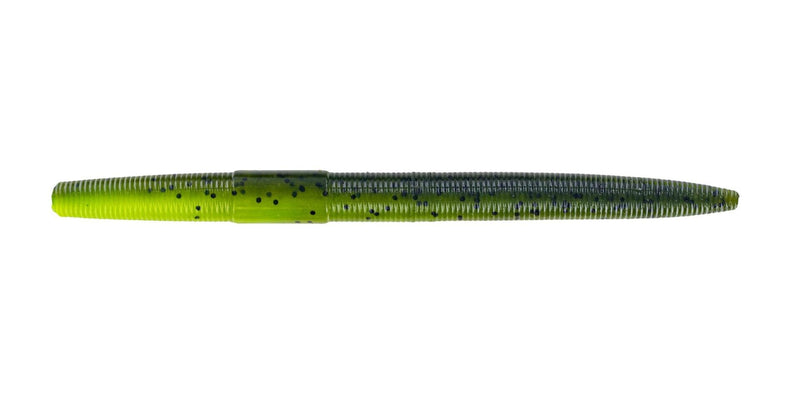 Big Bite Baits Soft Bait WATERMELON/ CHARTREUSE TRICK STICK 5" (8 PK)