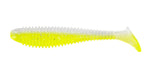 Big Bite Baits Soft Bait WHITE ICE CHARTREUSE 2.8" PRO SWIMMER (8 pack)