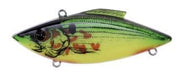 Bill Lewis Jigs & Lures CHARTREUSE BLEEDING SHAD RAT-L-TRAP 1/2 OZ