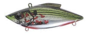 Bill Lewis Jigs & Lures CHROME BLEEDING SHAD RAT-L-TRAP 1/2 OZ