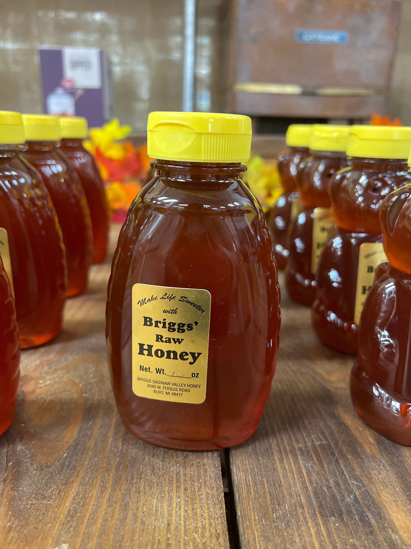 Brigg's Honey Raw Honey 1 lb Wildflower Raw Honey