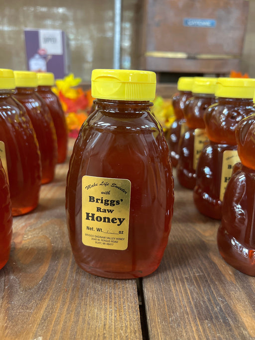 Brigg's Honey Raw Honey 1 lb Wildflower Raw Honey