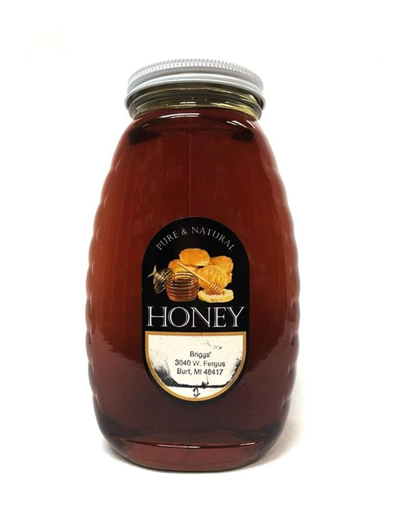 Brigg's Honey Raw Honey 2 lb Clover Raw Honey