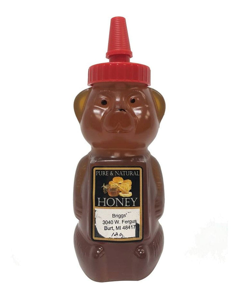 Brigg's Honey Raw Honey Bear Clover Raw Honey