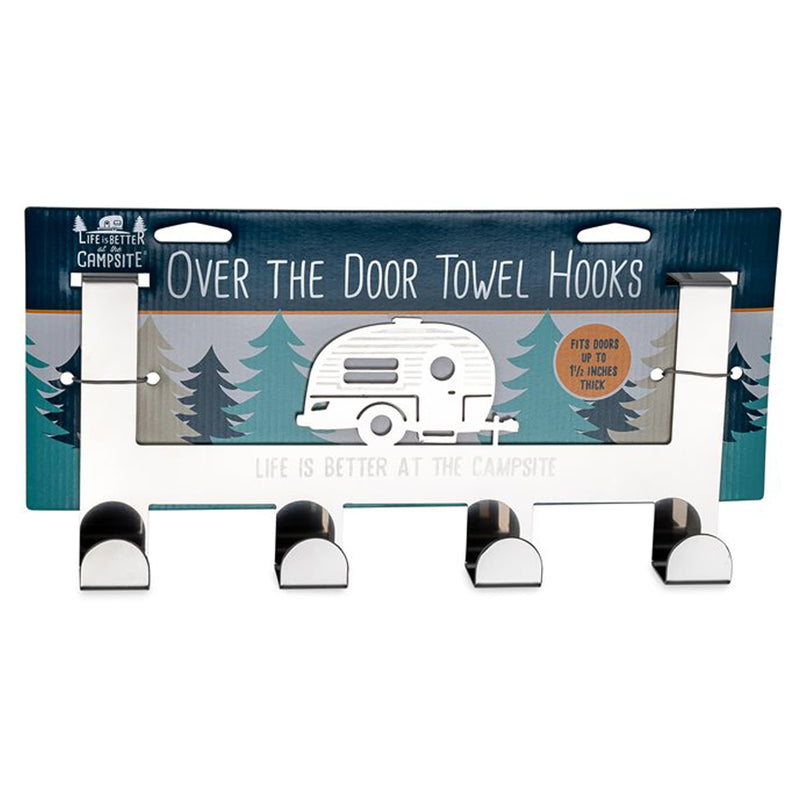 Camco RV Accessories OVER DOOR TOWEL HANGER CAMPSITE