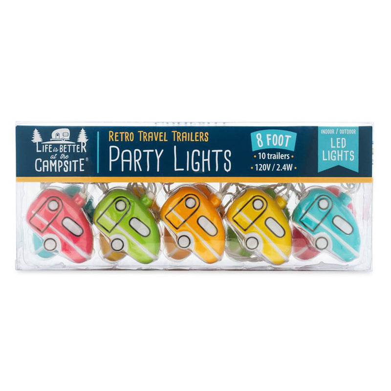 Camco RV Accessories PATIO LIGHTS LED PASTEL RETRO TRAILER