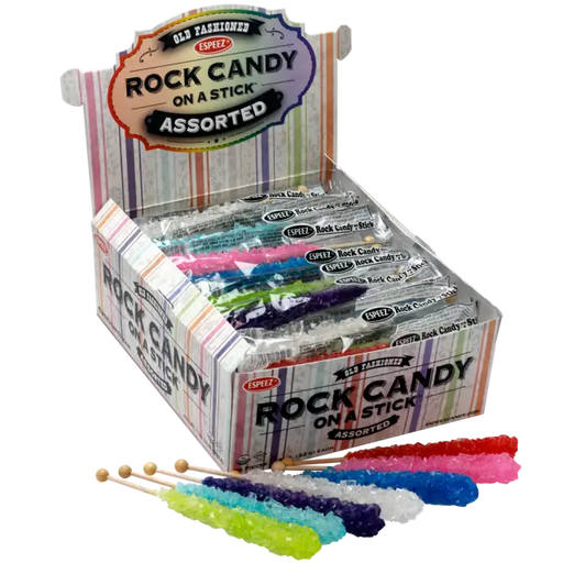 Candy Barn Express Snacks Rock Candy On A Stick - Assorted