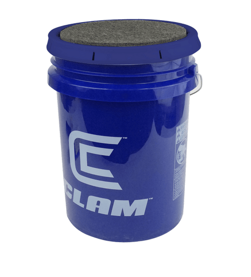 CLAM Fishing Bucket CLAM 6 GALLON BUCKET W/ LID