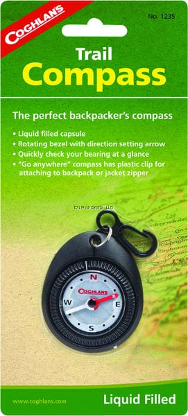 Coghlan's Camping Tools Coghlan's 1235 Trail Compass