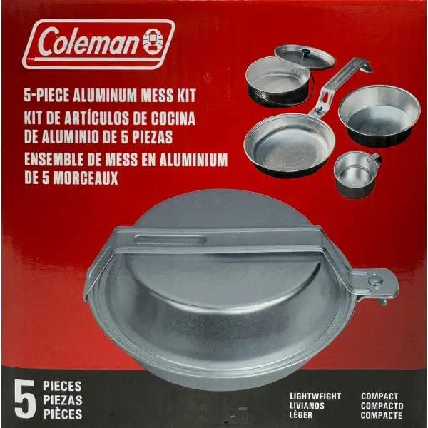 Coleman Camping Accessories Coleman Camping - 5PC Aluminum Mess Kit