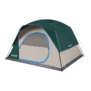 Coleman Camping Tents 6-Person Skydome™ Camping Tent - Evergreen