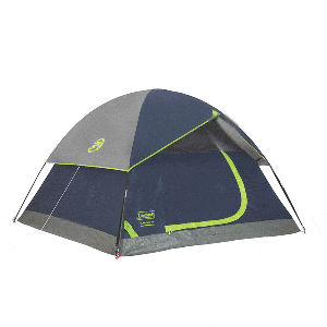 Coleman Camping Tents Coleman Sundome® 2-Person Camping Tent - Navy Blue & Grey