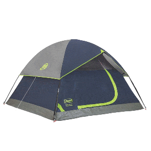 Coleman Camping Tents Sundome Dome Tent 7' x 7' - 3 Person