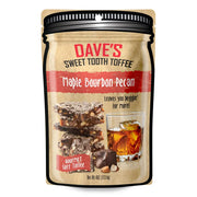 Dave's Sweet Tooth Gourmet Soft Toffee Maple Bourbon Pecan Pouch