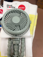 Dealworthy Portable Fans Dealworthy Flexible Tripod Fan - Green